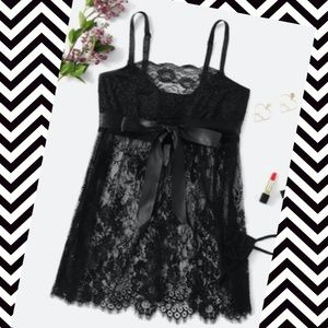 Plus size Sexy Lace Baby Doll Lingerie